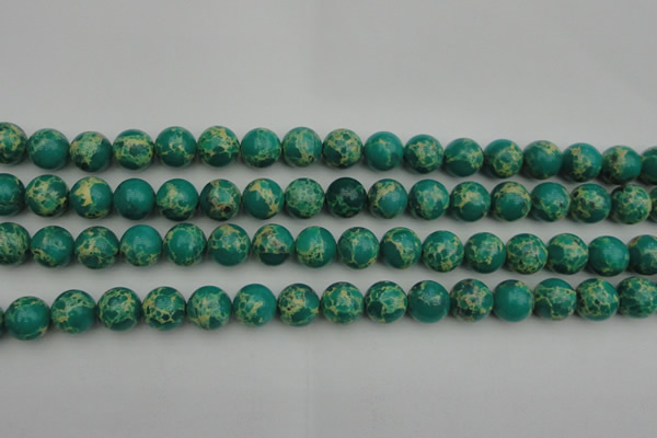 CDE2245 15.5 inches 10mm round dyed sea sediment jasper beads