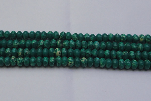 CDE2678 15.5 inches 15*20mm rondelle dyed sea sediment jasper beads