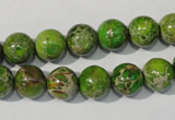 CDE921 15.5 inches 10mm round dyed sea sediment jasper beads