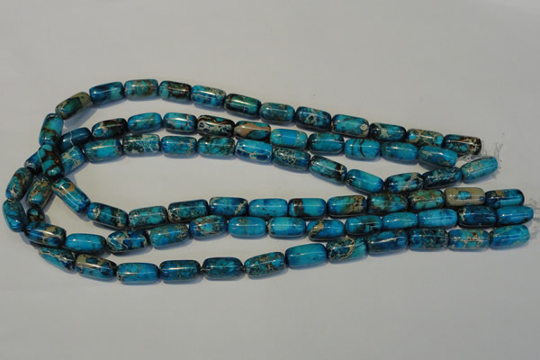CDI285 15.5 inches 8*16mm column dyed imperial jasper beads