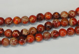 CDI491 15.5 inches 6mm round dyed imperial jasper beads
