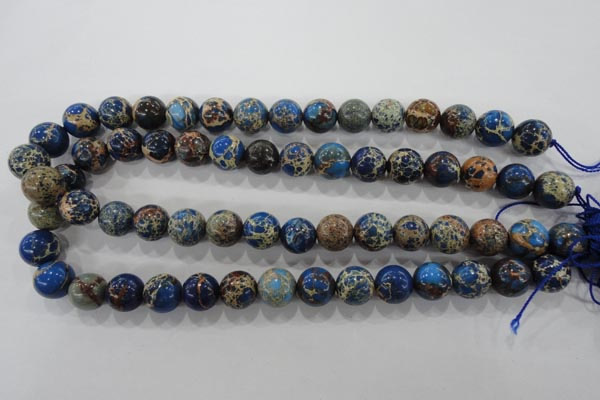 CDI815 15.5 inches 12mm round dyed imperial jasper beads wholesale