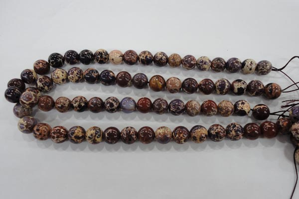 CDI845 15.5 inches 14mm round dyed imperial jasper beads wholesale