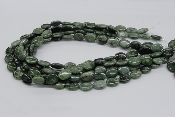 CDJ08 15.5 inches 12*16mm oval Canadian jade beads wholesale