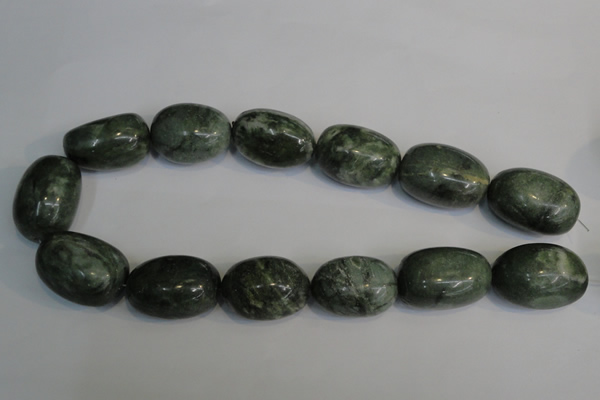 CDJ24 15.5 inches 20*30mm nuggets Canadian jade beads wholesale