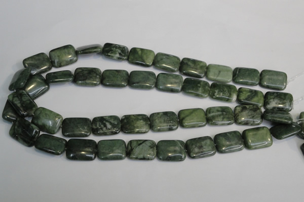CDJ32 15.5 inches 15*20mm rectangle Canadian jade beads wholesale