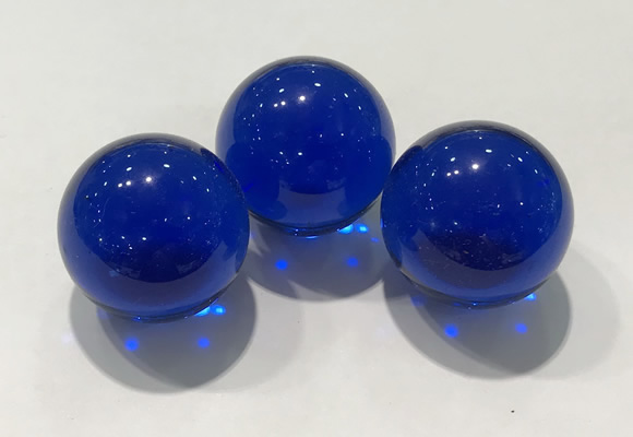 CDN1043 30mm round glass decorations wholesale