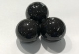 CDN1059 30mm round snowflake obsidian decorations wholesale