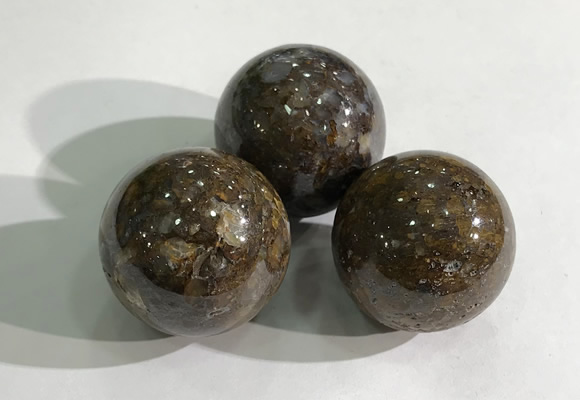 CDN1067 30mm round opal decorations wholesale