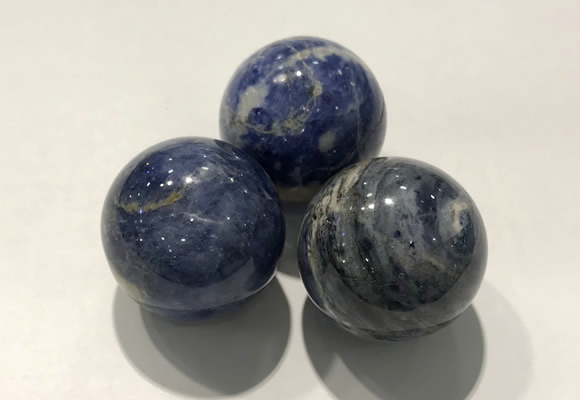 CDN1068 30mm round sodalite decorations wholesale