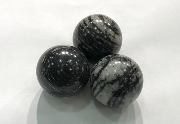 CDN1138 30mm round net jasper decorations wholesale