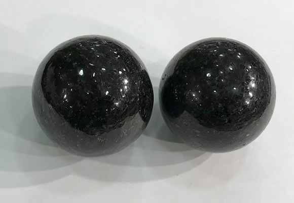 CDN1245 40mm round gemstone decorations wholesale