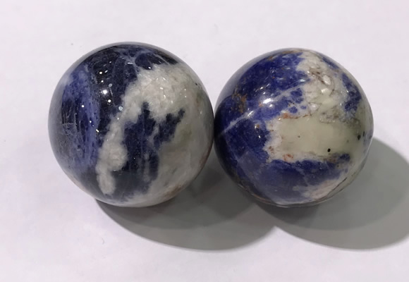 CDN1254 40mm round sodalite decorations wholesale