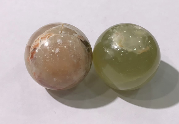 CDN1266 40mm round Afghanistan jade decorations wholesale