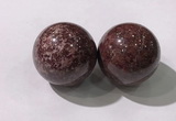 CDN1310 40mm round jasper decorations wholesale