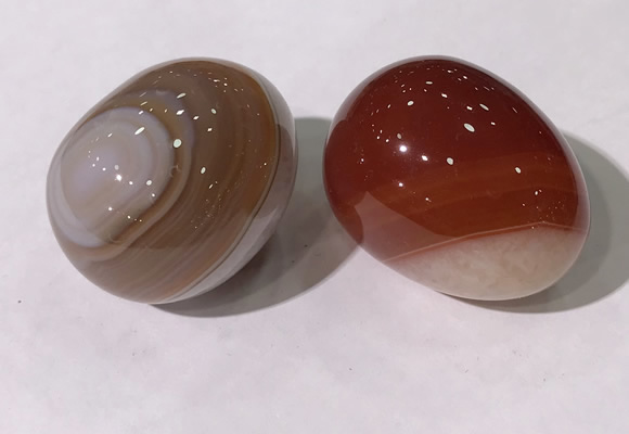 CDN1366 35*45mm egg-shaped druzy agate decorations wholesale