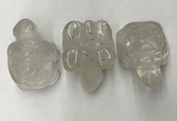 CDN430 28*45*22mm turtle white crystal decorations wholesale