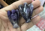 CDN472 30*40mm angel dogtooth amethyst decorations wholesale