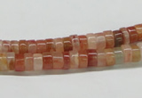 CDQ29 15.5 inches 2*4mm rondelle natural red quartz beads