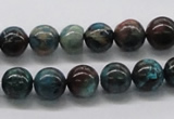 CDS07 16 inches 10mm round dyed serpentine jasper beads wholesale