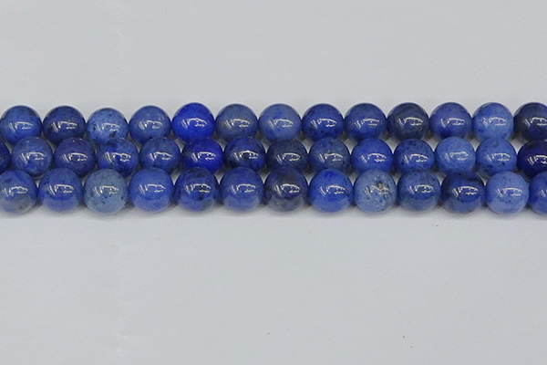 CDU345 15.5 inches 14mm round blue dumortierite beads wholesale