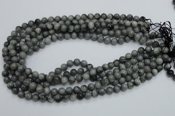 CEE04 15.5 inches 8mm round eagle eye jasper beads wholesale