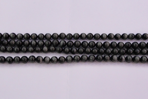 CEE502 15.5 inches 8mm round AAA grade green eagle eye jasper beads