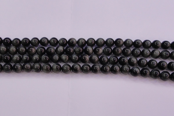 CEE503 15.5 inches 10mm round AAA grade green eagle eye jasper beads