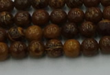 CEJ300 15.5 inches 4mm round elephant skin jasper beads wholesale