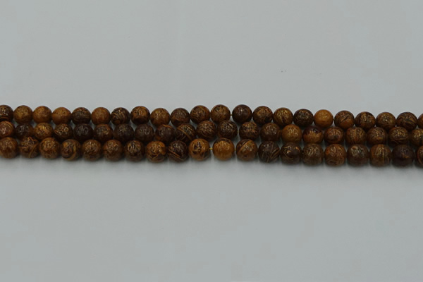 CEJ301 15.5 inches 6mm round elephant skin jasper beads wholesale
