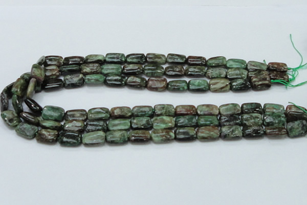 CEM18 15.5 inches 10*14mm rectangle emerald gemstone beads wholesale