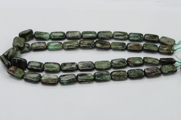 CEM19 15.5 inches 13*18mm rectangle emerald gemstone beads wholesale