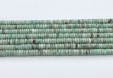 CEM70 15.5 inches 3.5*7mm rondelle emerald gemstone beads