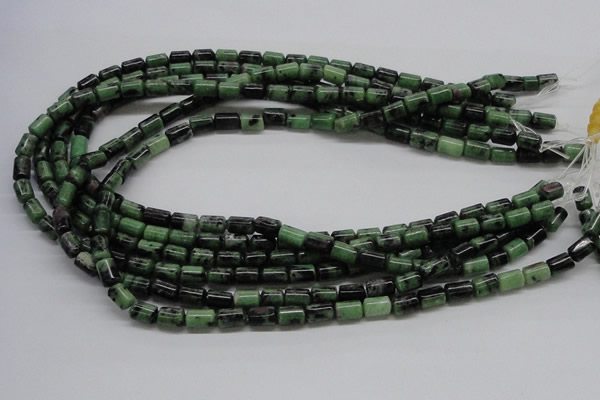 CEP07 15.5 inches 6*8mm column epidote gemstone beads Wholesale