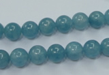 CEQ03 15.5 inches 8mm round blue sponge quartz beads wholesale