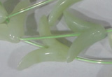 CFG503 15.5 inches 20*26mm carved flower New jade beads