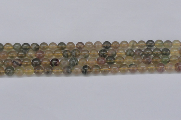 CFL1103 15.5 inches 10mm round yellow fluorite gemstone beads