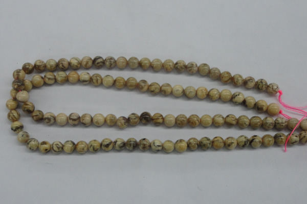CFS01 15.5 inches 8mm round natural feldspar gemstone beads