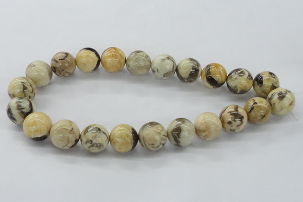 CFS06 15.5 inches 18mm round natural feldspar gemstone beads