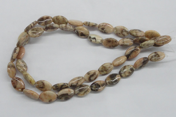 CFS09 15.5 inches 13*18mm oval natural feldspar gemstone beads