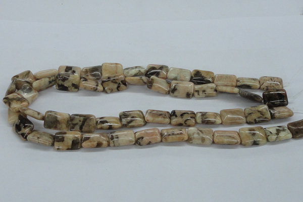 CFS15 15.5 inches 12*16mm rectangle natural feldspar gemstone beads
