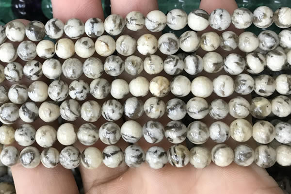 CFS401 15.5 inches 6mm round feldspar gemstone beads wholesale