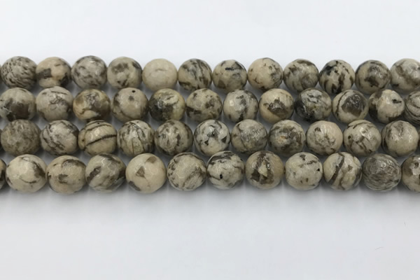 CFS411 15.5 inches 10mm faceted round feldspar beads wholesale