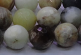 CFW07 15.5 inches 16mm faceted round flower jade beads wholesale