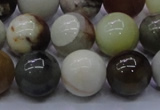 CFW16 15.5 inches 14mm round flower jade beads wholesale