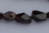 CGA16 15.5 15.5 inches 8*10mm garnet nugget gemstone beads