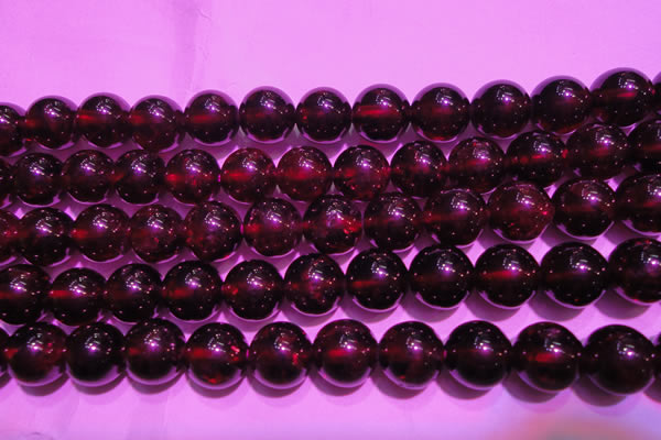 CGA420 15.5 inches 8mm round natural red garnet gemstone beads