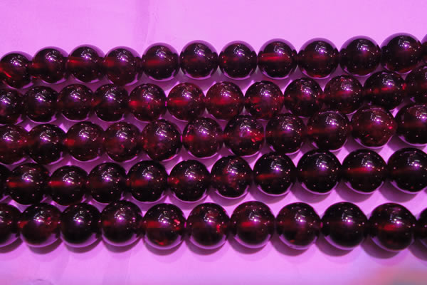 CGA421 15.5 inches 10mm round natural red garnet gemstone beads