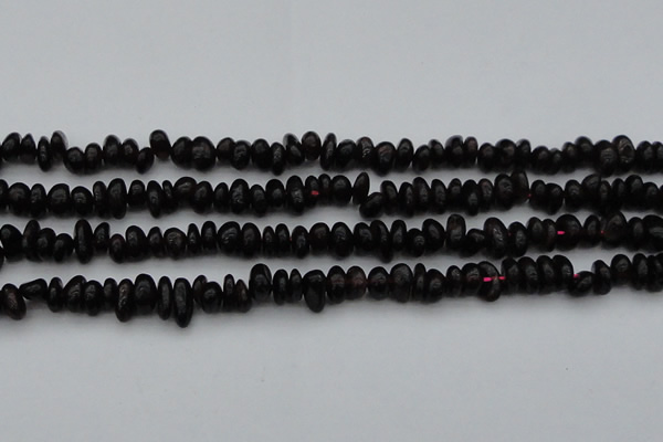 CGA653 15.5 inches 5*8mm nuggets red garnet gemstone beads