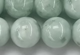 CGA904 15.5 inches 12mm round green angel skin gemstone beads